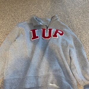 Gray IUP Men's Sweater